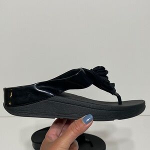 FitFlop Florrie Patent Back Strap Sandals